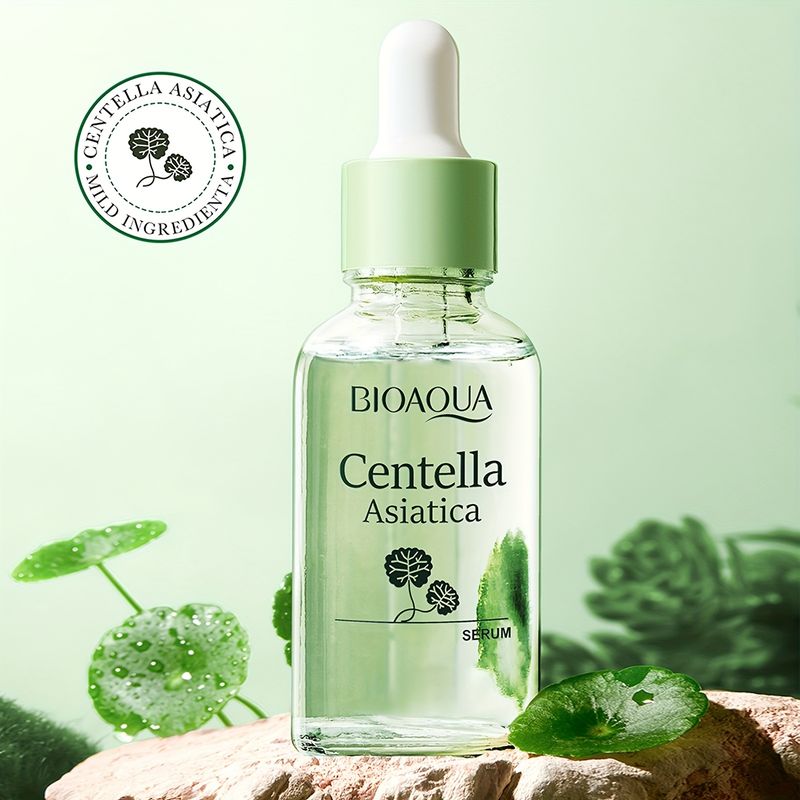 6pcs Centella Asiatica Gentle Cleansing Deep Hydration One Set Daily Skincare Needs Suitable For All Light Beige Types_voghion.com