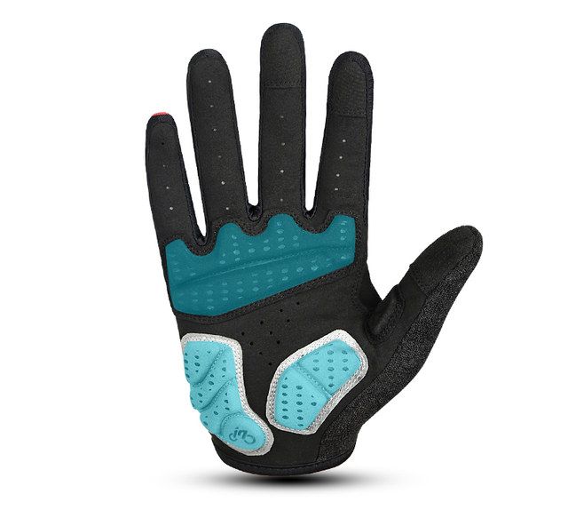 Gants de cyclisme INBIKE, doigts longs, respirants, compatibles avec les écrans tactiles, antidérapants, coussinet de paume épais pour le cyclisme printemps et automne pour hommes_voghion.com