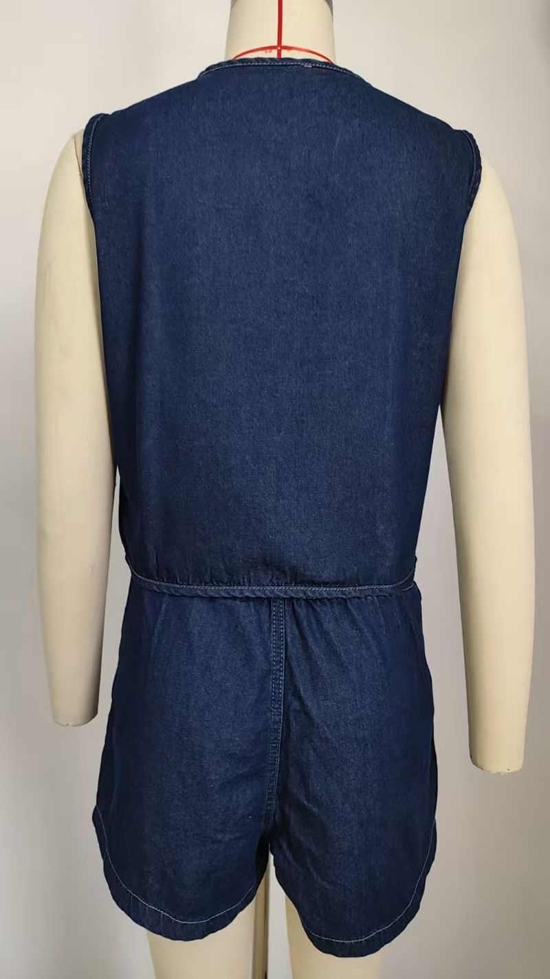 Lace-up Vest For Women; Versatile Top_voghion.com