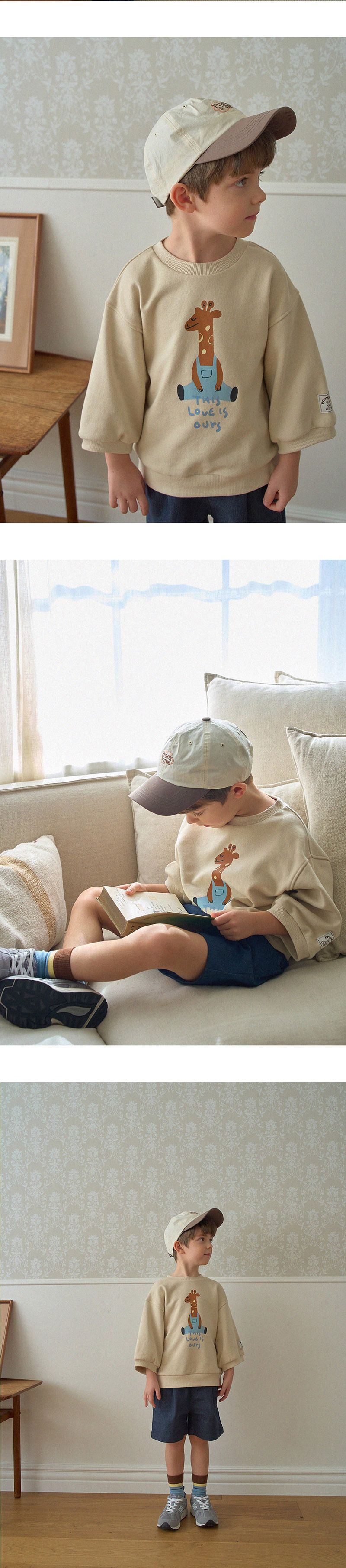 Abbigliamento per bambini, camicie primaverili, per bambini di piccola e media taglia, con simpatici cartoni animati, colore a contrasto, pullover a maniche lunghe_voghion.com