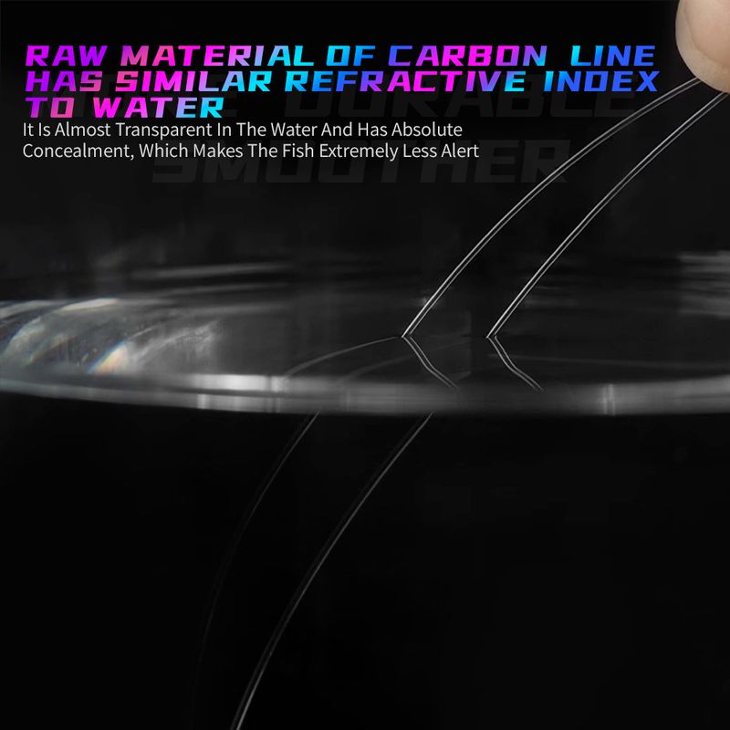 Fishing Lines Carbon Wire, Fishing Line, Wear-resistant Road, Carbon Fiber Wire, Fishing Line, Sub-line, All-carbon Fishing Line_voghion.com