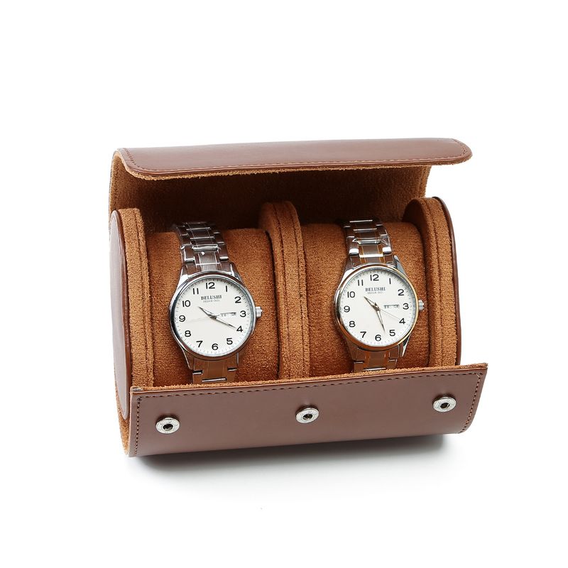 Pu Leather Watch Storage Box 1 2 3 Watch Multi-position High-end Travel Watch Box Bracelet Box Portable Watch Box_voghion.com