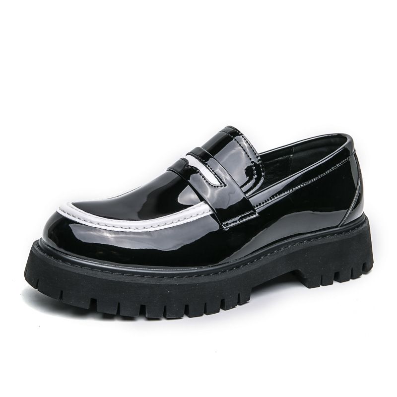 2025 Spring And Summer New Casual Men's Coarse Heel Sleeve Large Size Le Fu Fashionable, Versatile, Comfortable, Simple_voghion.com