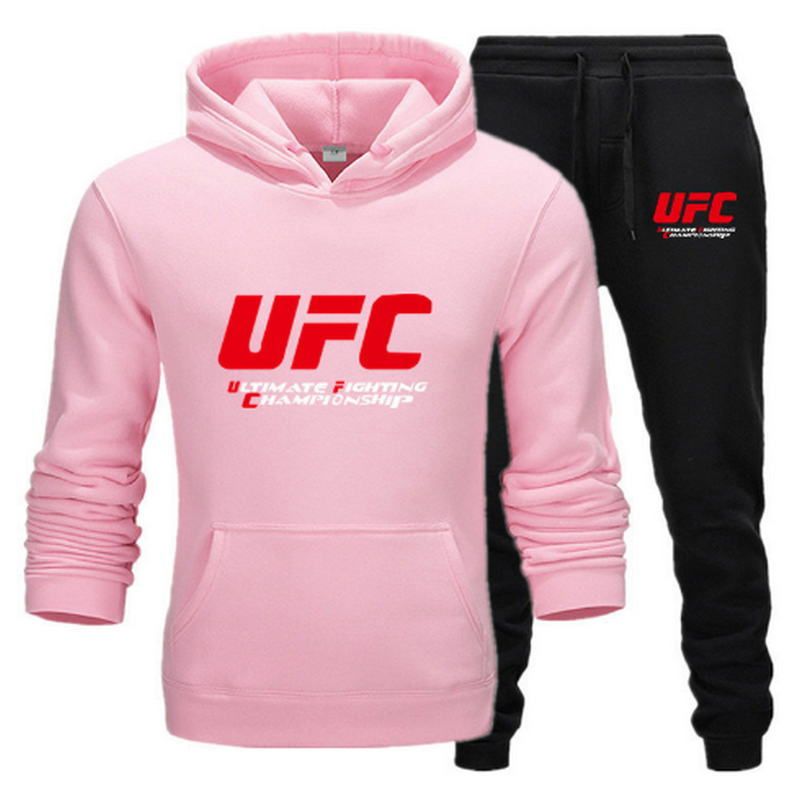 Sudadera deportiva con capucha y pantalones de pie pequeño para hombre y mujer_voghion.com