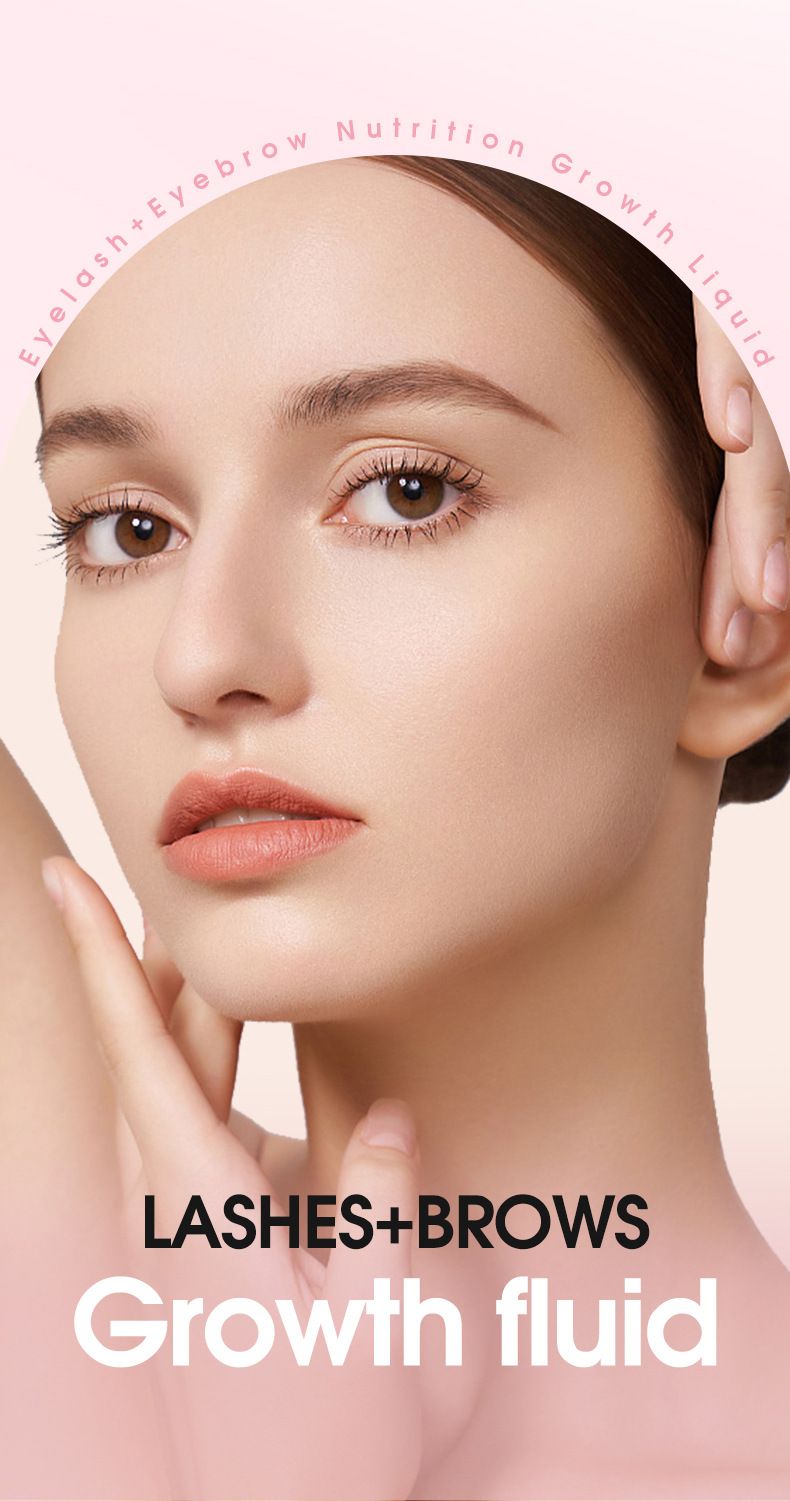 Mascara Cosmetics LANZHIYUE Eyelash Liquid Eyebrow Liquid Two In One Thick Curling Big Eyes Makeup Dual Purpose_voghion.com