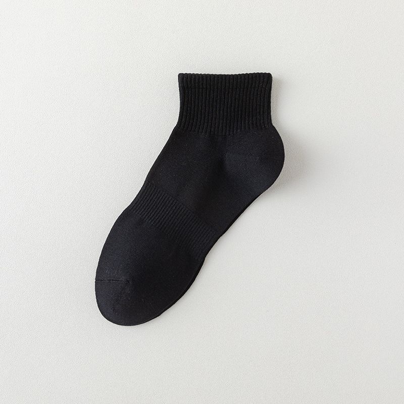 2025e Pure For Men Summer Short All-Cotton Seamless Anti-Pilling Cotton Zhuji Thin Men's Socks_voghion.com