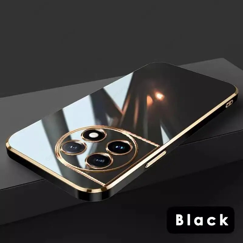 Plating Telefoon Case Voor Oneplus 12 11 10 Ace 2 11R 9RT 9R 9 Pro 8T 5G schokbestendig Beschermende Funda Cover Coque Capa_voghion.com