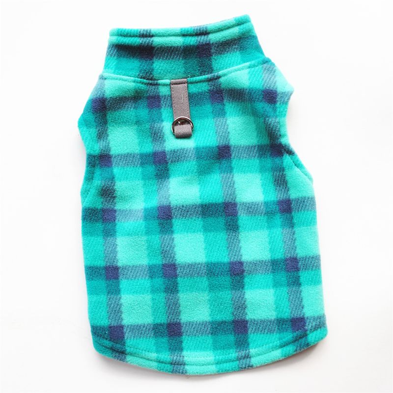 Abbigliamento per animali domestici diretto dalla fabbrica, per cani, autunno e inverno, in pile polare, fibbia di trazione, 27 colori brevettati, saranno oggetto di indagine_voghion.com