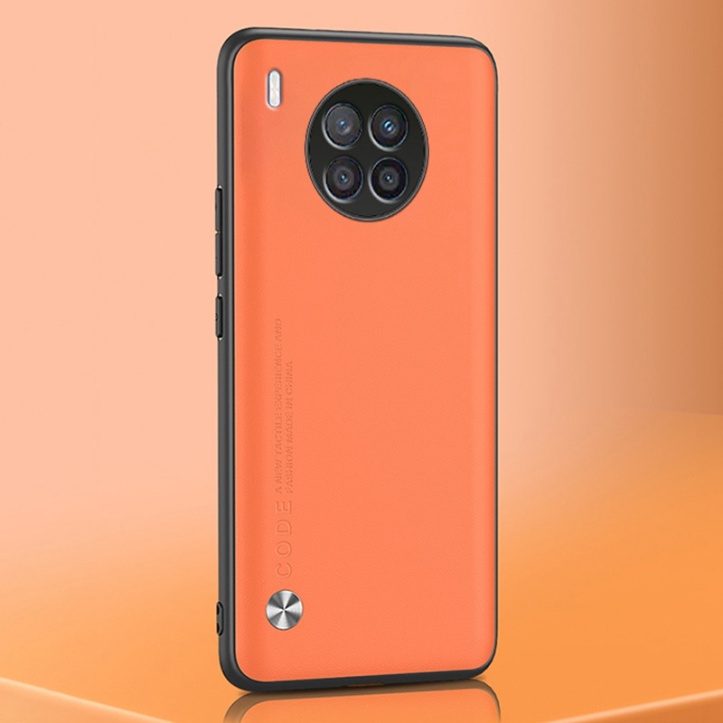Huawei Nova 8i 8i luksusa PU ādas maciņš Honor 50 Lite 50Lite pārvalkam matēts silikona triecienizturīgs tālrunis_voghion.com