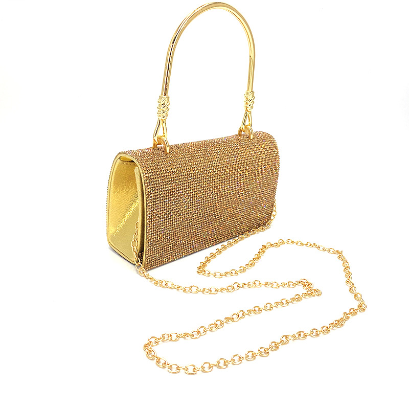 Evening Clutch Sparkling Full Diamond Handbag High-end Wrist Underarm Bag_voghion.com
