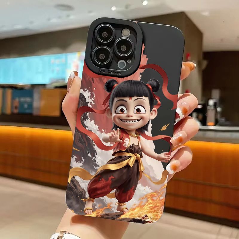 Carcasă de telefon moale pentru Samsung Galaxy S25 S24 S23 S22 S21 S20 Plus Ultra S20 FE A55 A54 A35 A15 Lite 5G, film anime fierbinte, Nezha's 2_voghion.com