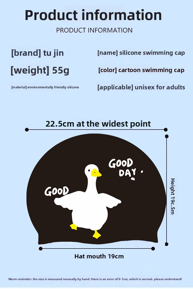 Masque de natation universel en silicone pour enfants et adultes, tendance, pour femmes, cheveux longs, étanche, confortable, antidérapant_voghion.com