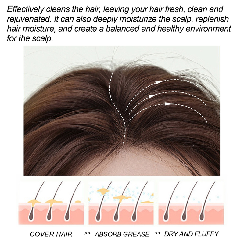 Ginger with Fluffy Strong Roots, Cleansing Nourishing Scalp, and Dense Hair Shampoo_voghion.com