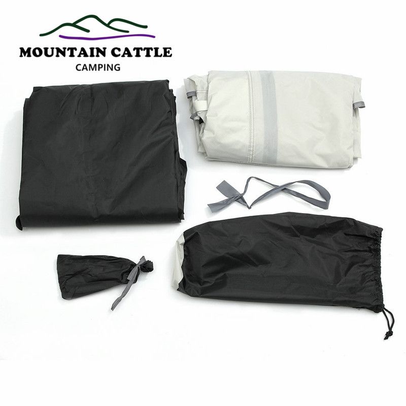 Single Person Ultralight Rodless Pyramid Tent Waterproof 4 Season Camping Hiking Travel Tent Outdoor Awnings Sun Shlelte_voghion.com