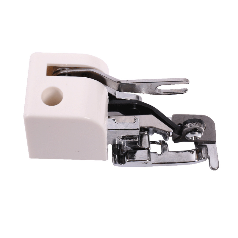 Accesorios para máquinas de coser, piezas de prensatelas Overlock, cortador lateral, asistente portátil, pies de prensa para todo Material de vástago bajo_voghion.com