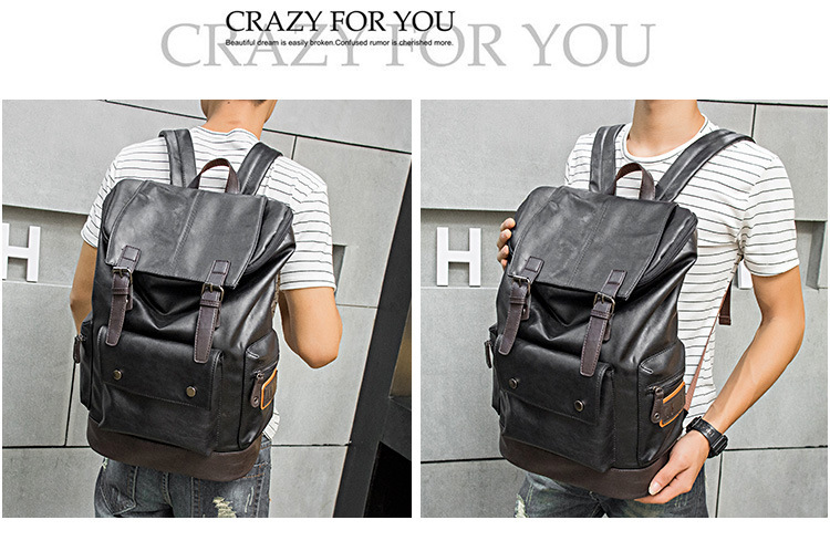 Mochila para hombre, bolso de hombro, mochila, mochila de viaje moderna y popular._voghion.com