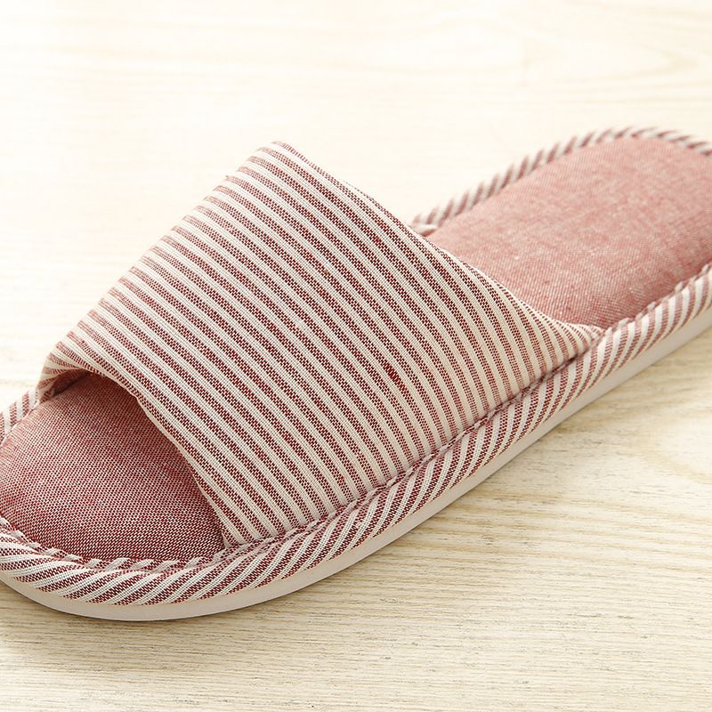 Neue kleine frische Vierjahreszeiten-Leinenschuhe für Männer und Frauen im japanischen Stil zu Hause, rutschfeste Hausschuhe mit Holzboden für Paare_voghion.com