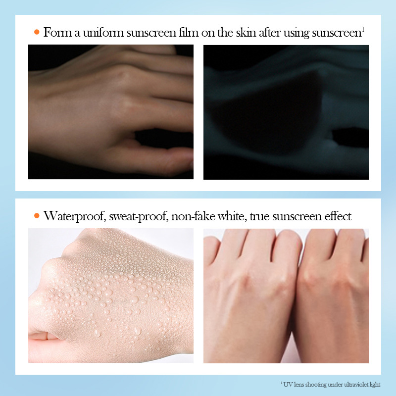 SADOER Clear Moisturizing Sunscreen Cream ist erfrischend, nicht fettend und UV-beständig_voghion.com