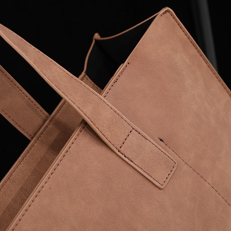Horizontale Mode im koreanischen Stil aus PU-Leder, trendige Umhängetasche für Herren, Schultertasche im Vintage-Stil_voghion.com