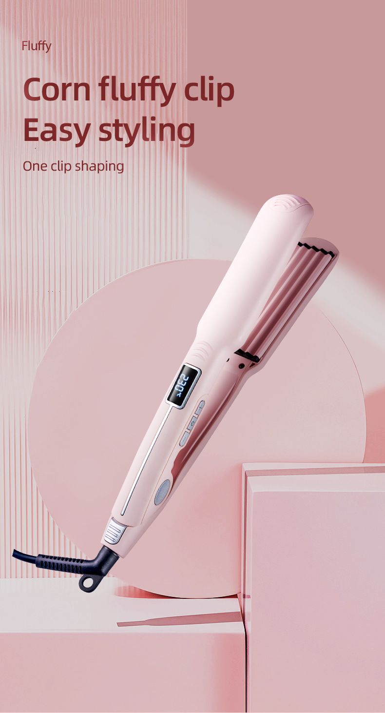 Nuovi produttori di clip soffici per capelli in ferro arricciacapelli per capelli soffici e mais, multi-ingranaggio portatile alla moda all'ingrosso_voghion.com