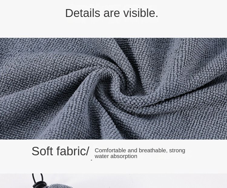 Quick Drying Pet Bathrobe, Ultra-fine Fiber Absorbent Dog Towel Clothes, Medium-sized Dog Bathrobe_voghion.com