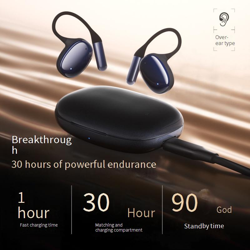 Consumer Electronics New Ear Hanging Bluetooth Headset Noise Reduction Running Sports OWS Open Wireless Bluetooth Headset_voghion.com