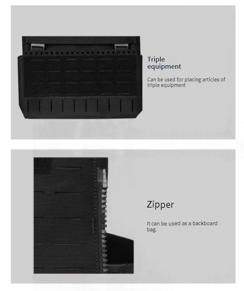 Tactical Vest With Quick-Release – Breathable & Durable Oxford Fabric For Airsoft, Training & Outdoor Survival_voghion.com