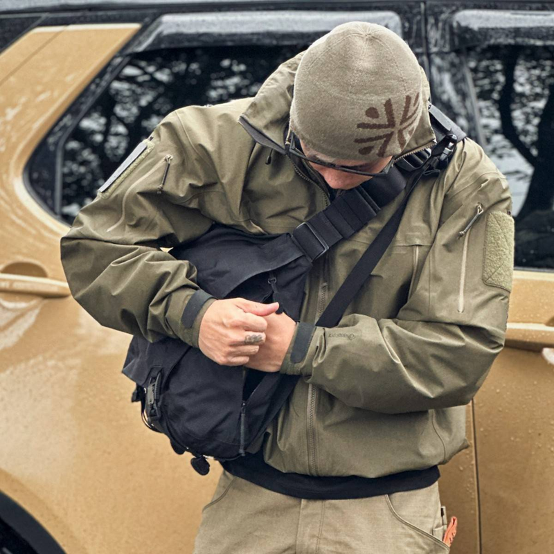 Koosspeak Outdoor Jacket Men's Full Overflow Military Windproof Waterproof Hooded Tactical Jacket Men's And Women's Hard Shell Mountaineering Clothing_voghion.com