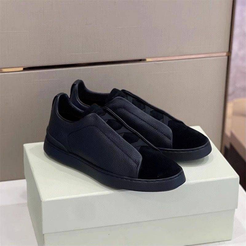 Herrenschuhe Freizeitschuhe Schuhe Leder Schnürschuhe Freizeitschuhe Slip On Rutschfeste Freizeitschuhe Herren_voghion.com