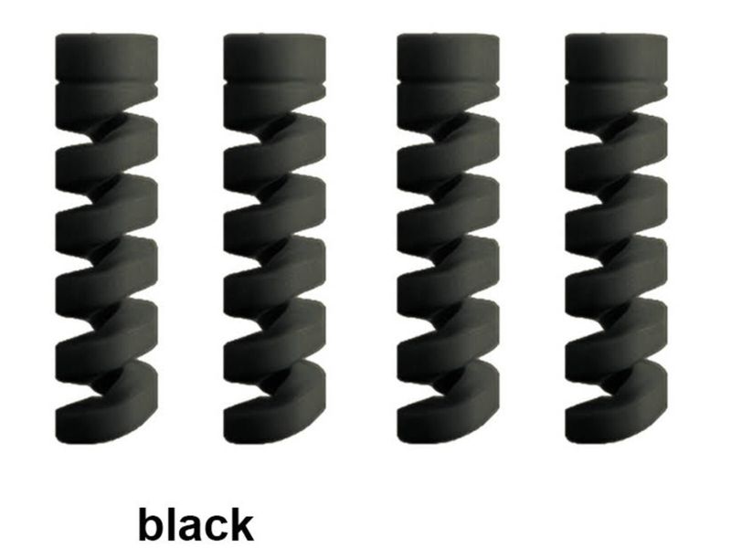 4Pcs Spirale Kabel Protector Ladekabel Draht Organizer Für Telefon Daten Linie_voghion.com