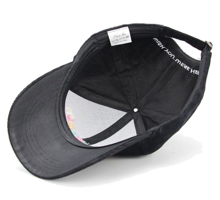 Baseball Cap Letter Embroidery Is Simple Stylish, And New Curved Back Buckle Can Be Adjusted For The Base_voghion.com