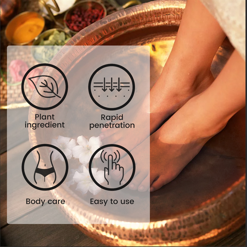 EELHOE Zuckerberuhigendes Bad, lindert körperliche Beschwerden, Pflege, entspannt Körper und Geist, feuchtigkeitsspendendes Hautgel, einweichender Fußbeutel_voghion.com