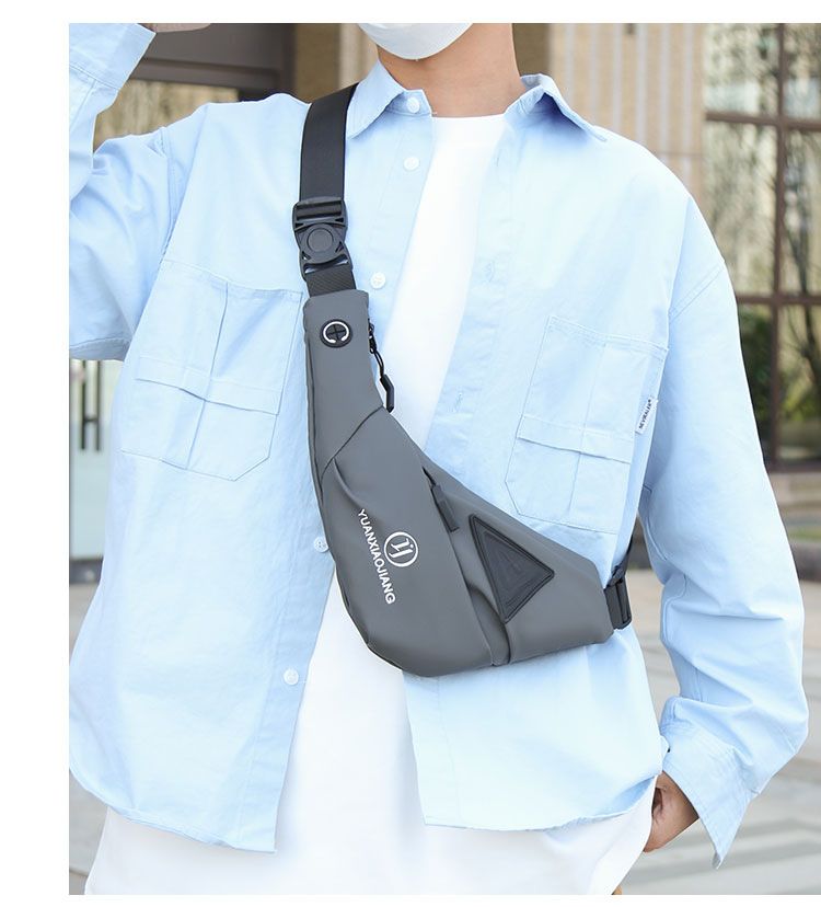Borsa a tracolla, marsupio, diagonale, impermeabile da uomo, viaggio personalizzato, borsa a tracolla, multifunzionale per studenti_voghion.com