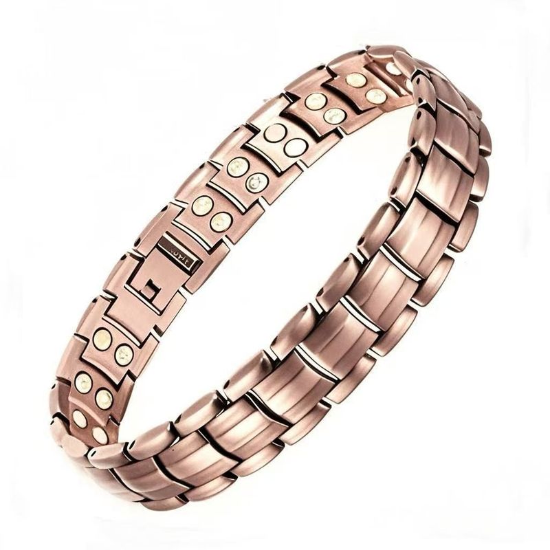 Bracciale magnetico staccabile a doppia fila per uomo e coppia_voghion.com