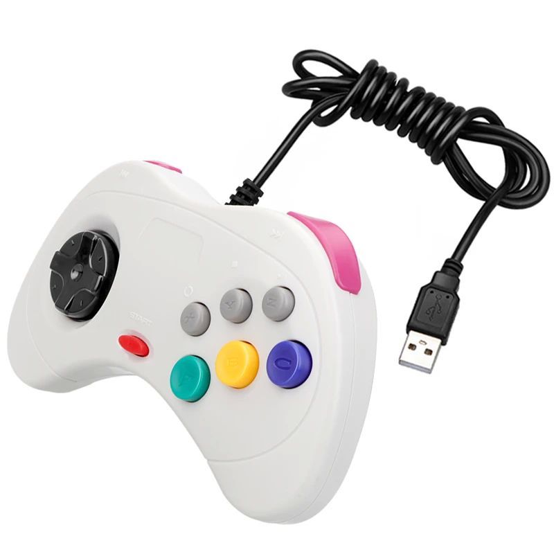 Controller di gioco classico USB Gamepad Joypad Gamepad cablati F_voghion.com