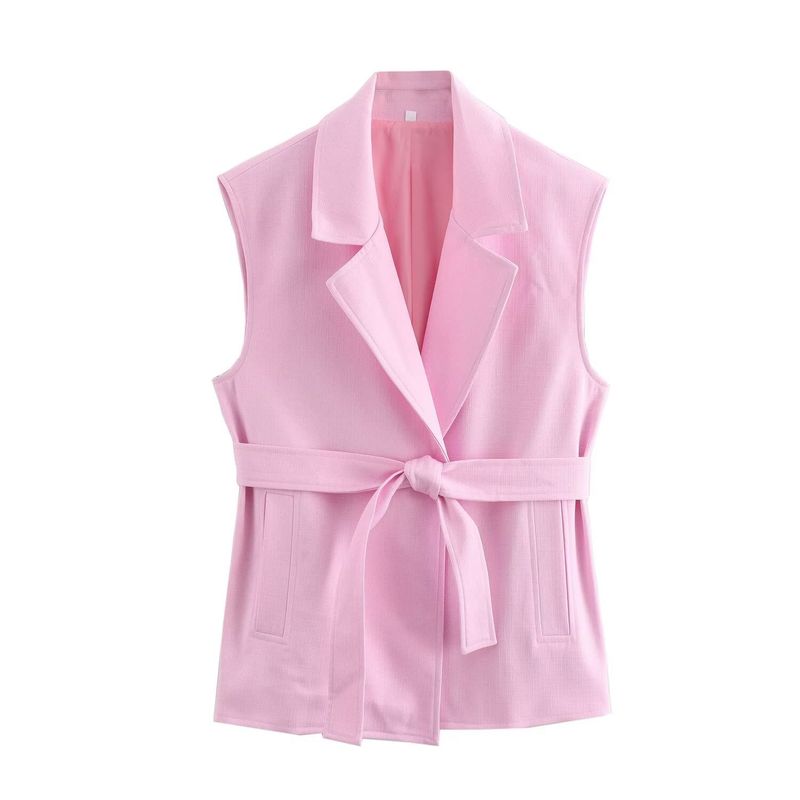 Wind With Belt Vest7768023 Wide-leg Pants7740102Set_voghion.com