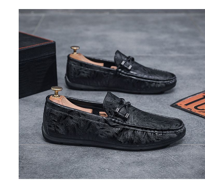 SHLIANG Marke Männer Loafers Leder männer Casual Schuhe Mokassins Slip Auf Boot Schuhe Mode Quaste Fahren Wohnungen X0012_voghion.com