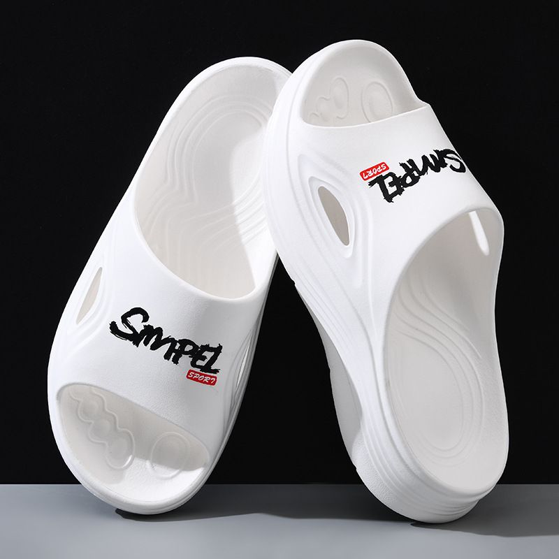 Pantofole estive da uomo One Line, versatili per l'uso all'aperto, inodori, con suola spessa in EVA che aumenta l'altezza._voghion.com