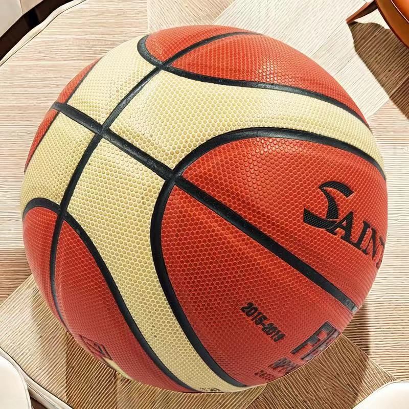 Basketbola bumbas mitrumu absorbējošs PU 5 6 7 pieaugušo jauniešu vidusskolas iestājpārbaudījumu bumbu var pielāgot Basketbols_voghion.com