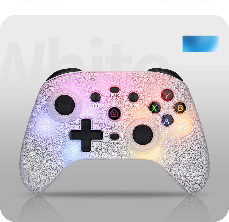 Il controller di gioco con illuminazione RGB NS21 supporta iOS/Android/PC/switch con pulsanti di programmazione_voghion.com