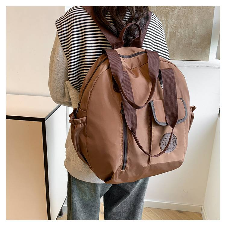 Fashion Advanced One-shoulder Leisure Joker 2025 New Large-capacity Travel Backpack Handbag Simple Tide_voghion.com