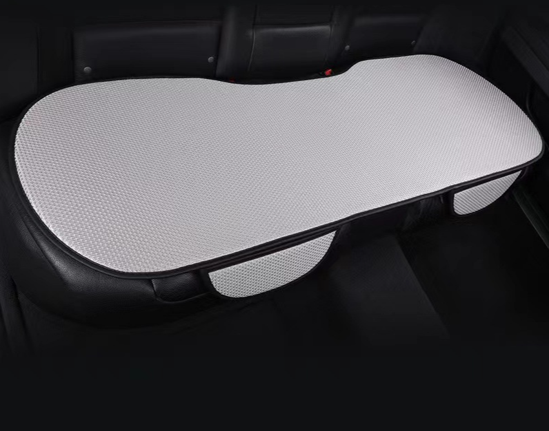 Summer Car Cushion Ice Silk Three-piece Set Of Single Breathable Backless Cool Cushion Car Supplies_voghion.com