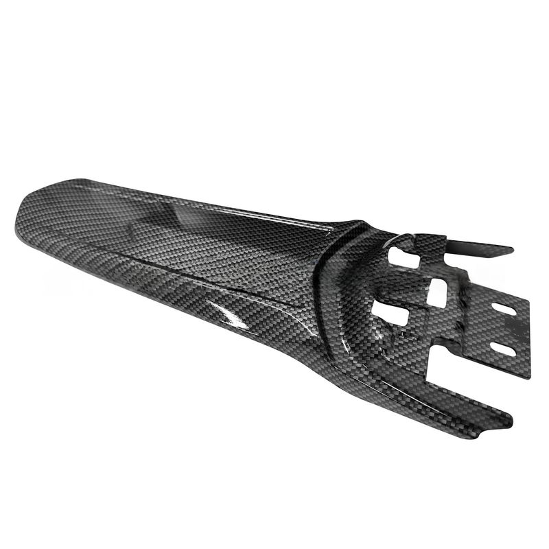 Carbon Fiber Front & Rear Fender Set For Dirt Bike - Lightweight & Durable Mudguard Kit With Chain Cover_voghion.com