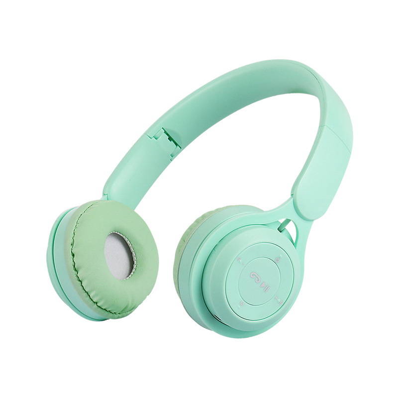 Cuffie Macaron Y-08 Bluetooth Wireless Over-Ear con bassi profondi e pieghevoli_voghion.com