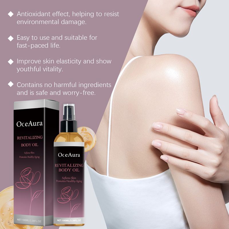 OceAura Moisturizing And Soothing Body Oil Moisturizing And Hydrating Moisturizing Brightening, Smoothing Skin Tone And Soothing Body_voghion.com