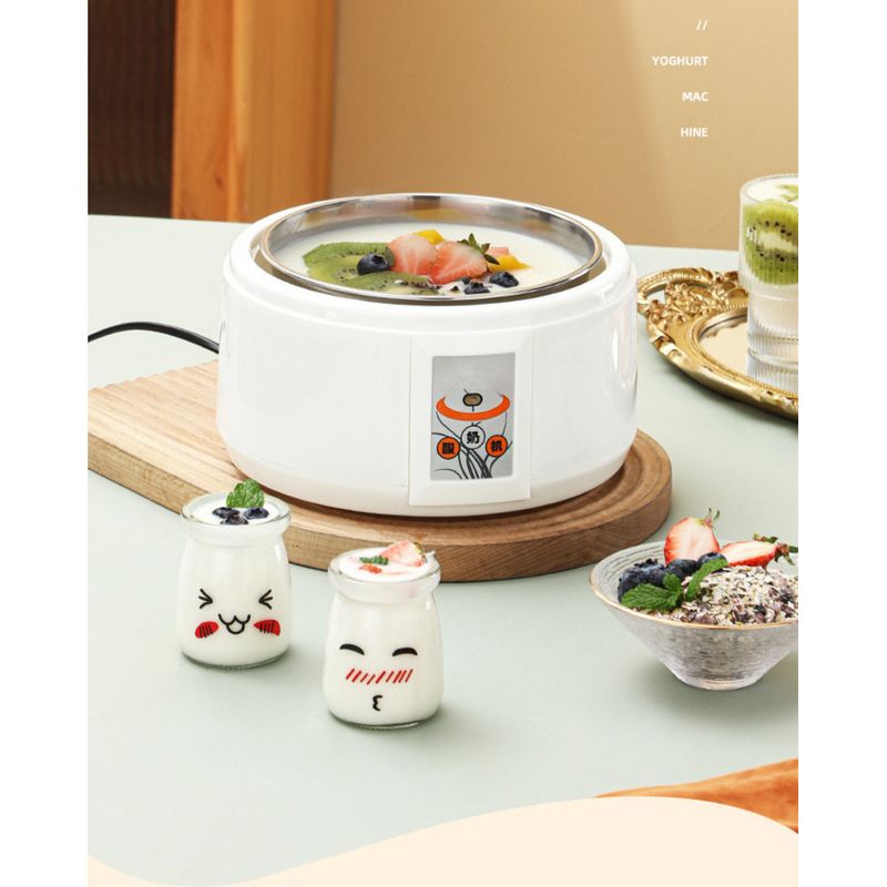 Yogurt Home completamente automatico 1.5L mini multifunzionale grande capacità vino di riso piccola fermentazione, tazza di divisione_voghion.com