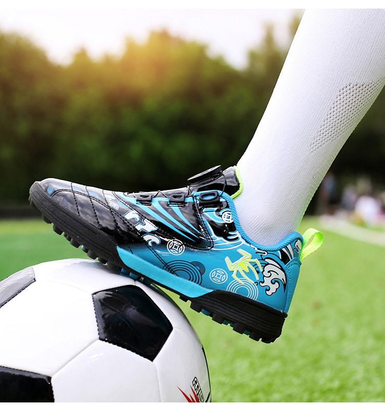Fußballschuhe für Schüler mit gebrochenen Spikes, Trainingsschuhe für Mädchen, Jugendliche und Jungen, rutschfeste Turnschuhe_voghion.com