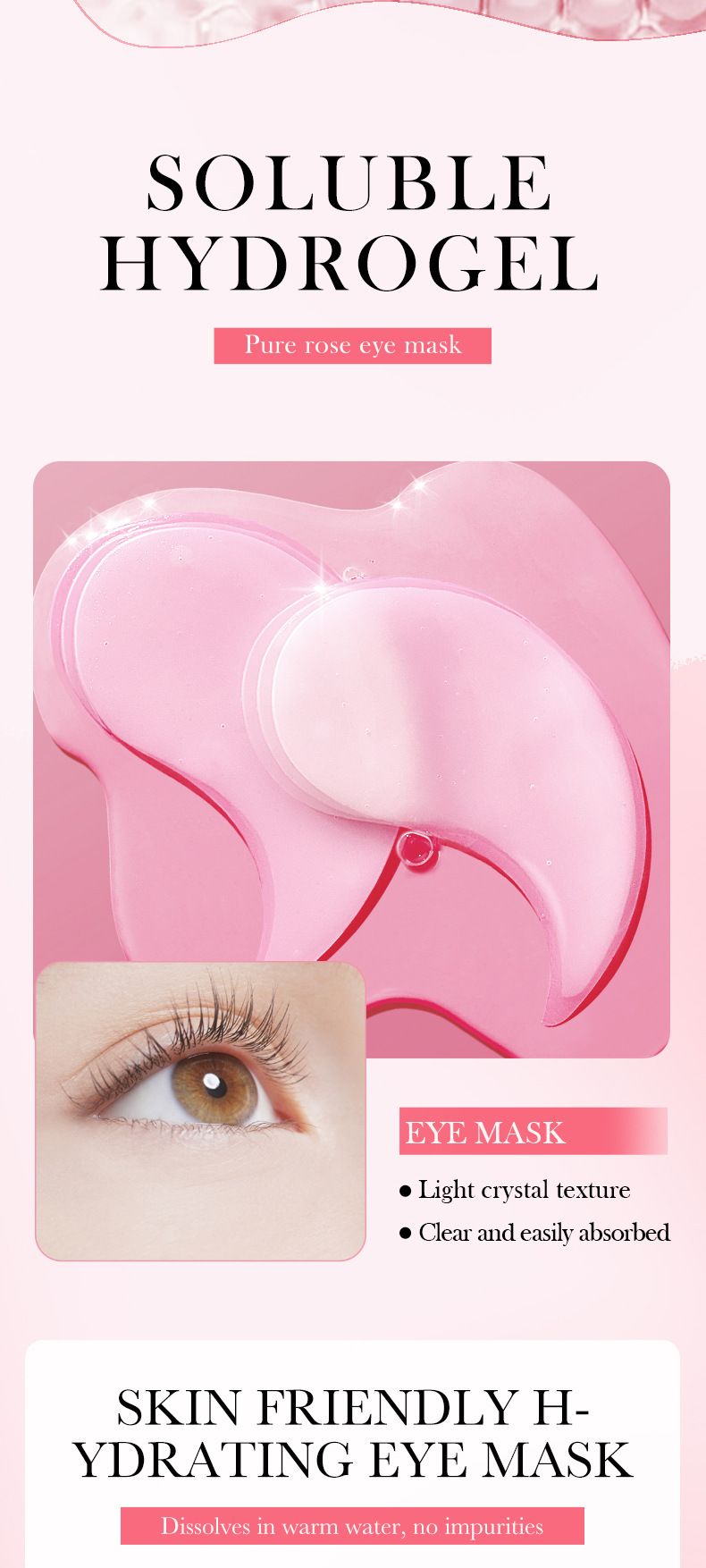 Eye Mask FAYANKOU Rose Multi-Effect Eye Mask Rose-Rose Multi-Effect Eye Mask 7.9g Collagen-Collagen Eye Mask 7.9g9g Vitamin C-Vitamin C Eye Mask 7_voghion.com