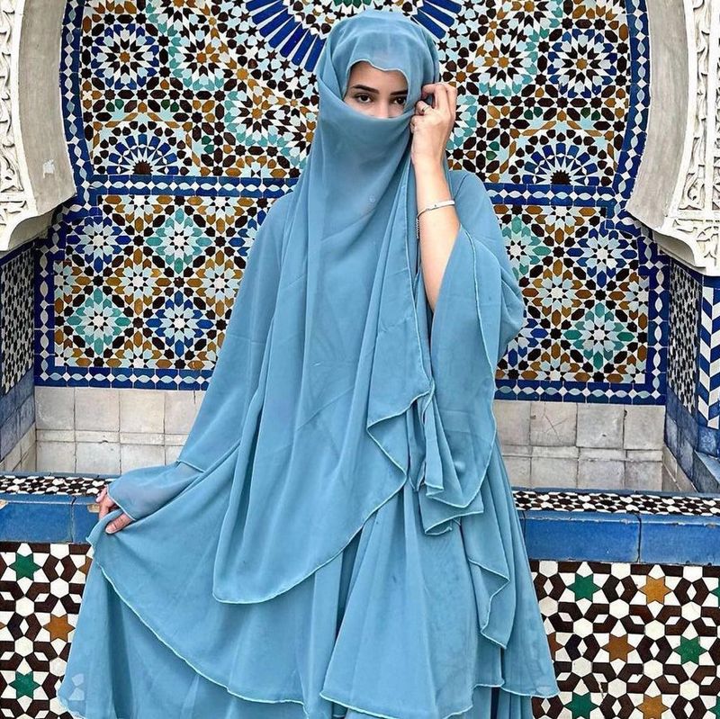 Damenbekleidung Mode Damenbekleidung Dubai Arabische Strickjacke Robe Kaftan Chiffon Fließendes Kleid Abaya_voghion.com