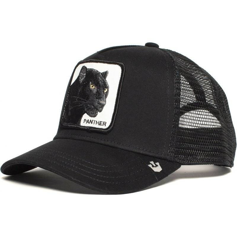 Animal shaped embroidered baseball cap truck driver, black panther, rooster, wolf_voghion.com